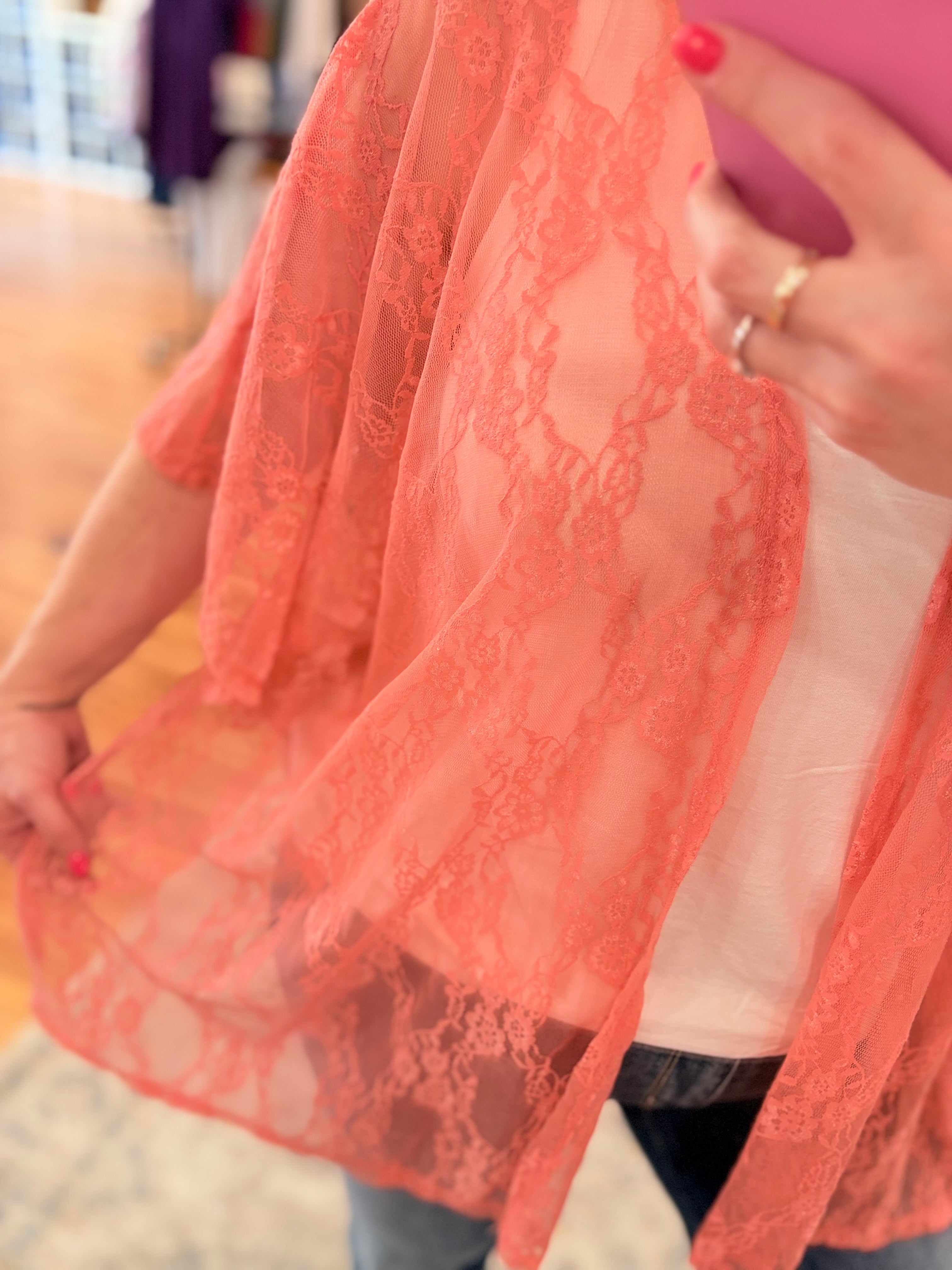 Lace Kimono