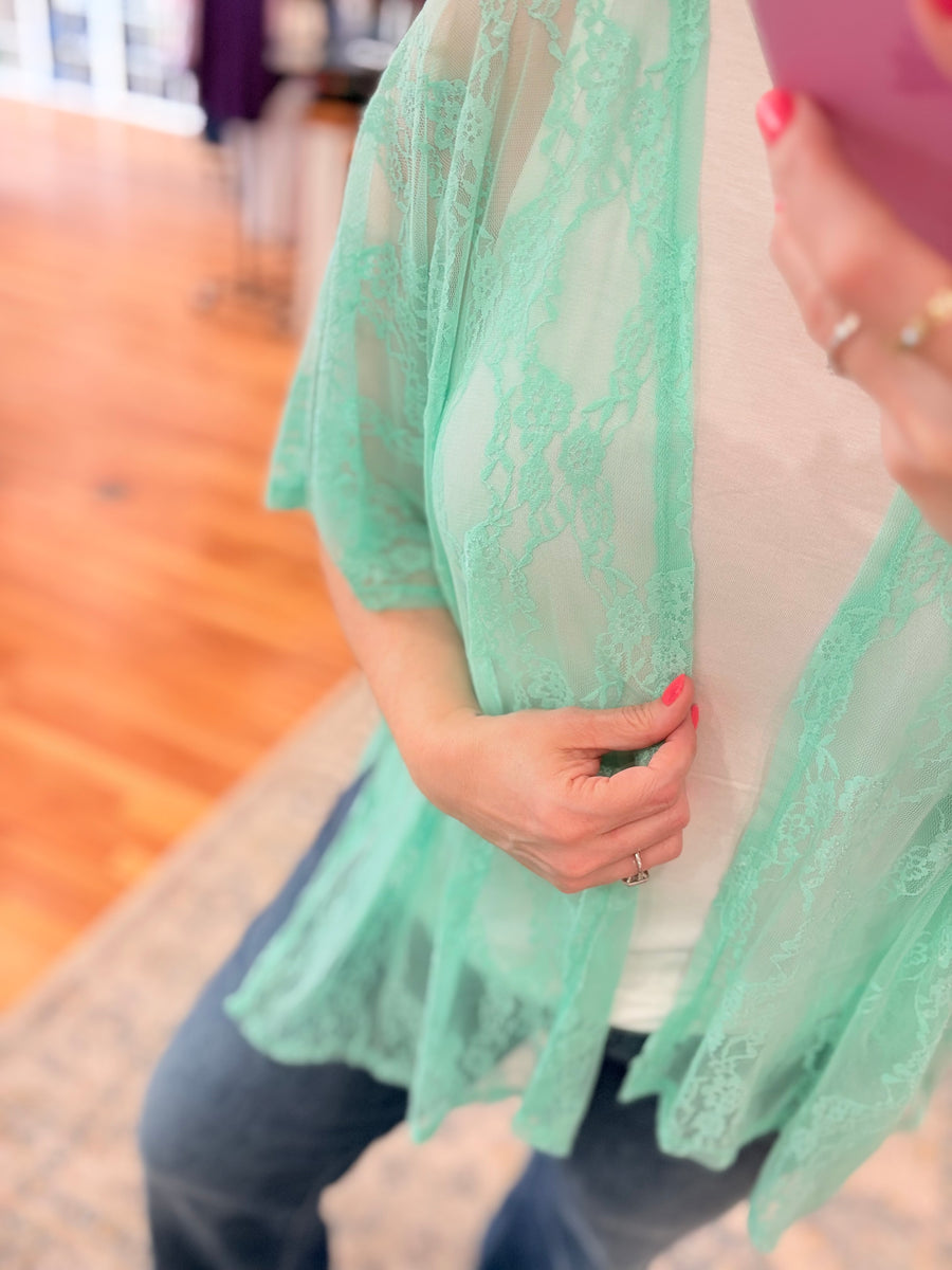 Lace Kimono