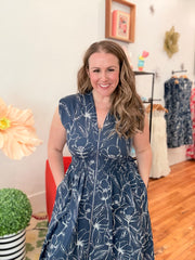 Tropical Storm Midi Dress