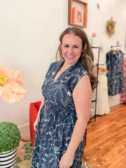 Tropical Storm Midi Dress