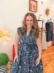 Tropical Storm Midi Dress