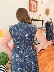 Tropical Storm Midi Dress