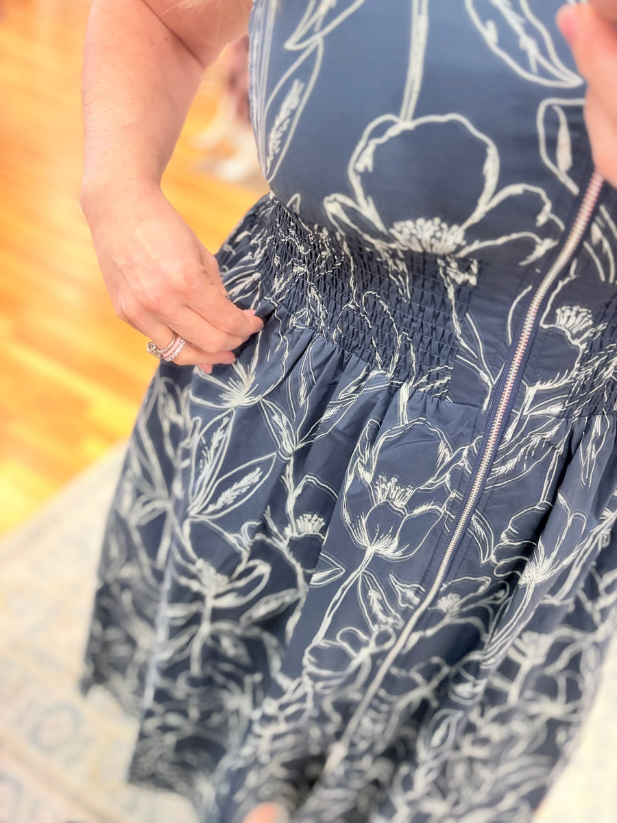 Tropical Storm Midi Dress