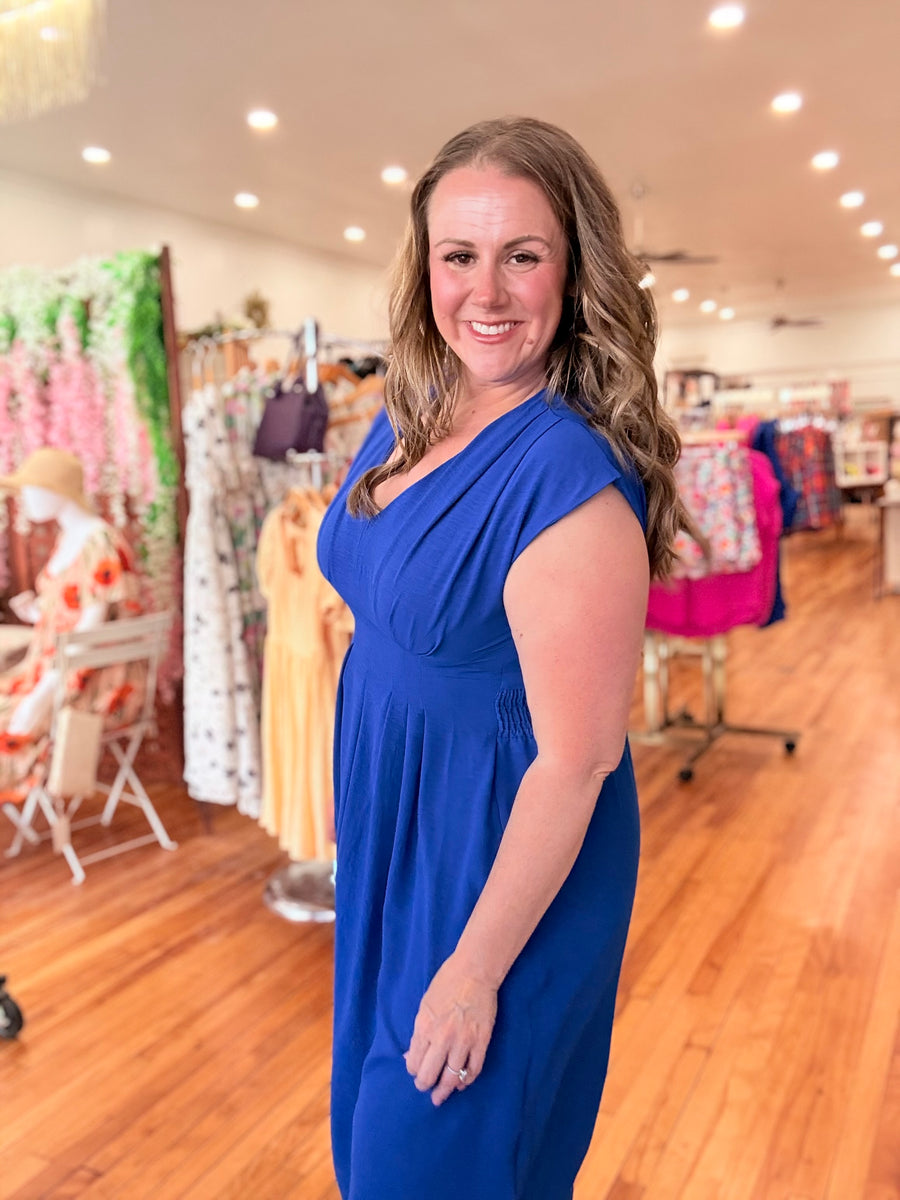 Retro Dress- Royal Blue Retro Dress- Royal Blue