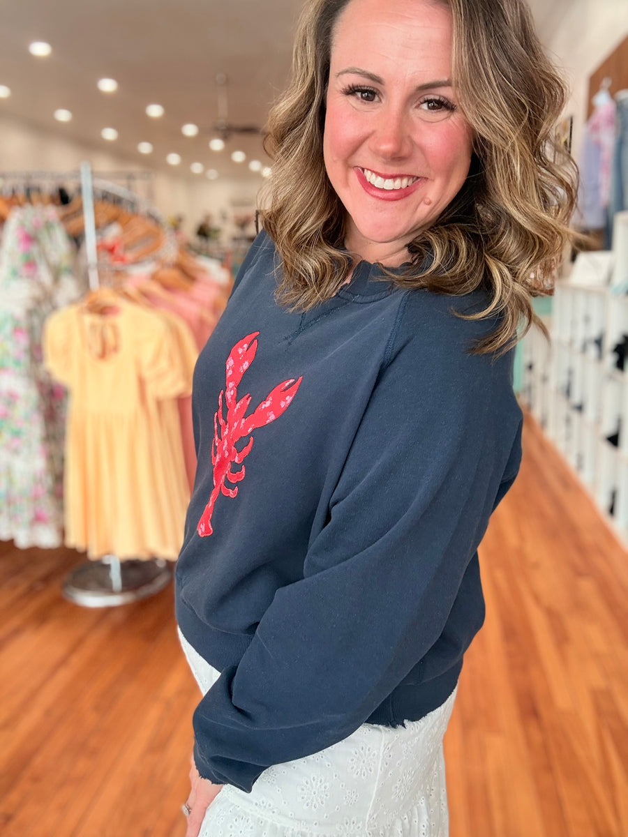 Lobster Crewneck Sweater