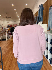 Colorblock Half Button Up FINAL SALE