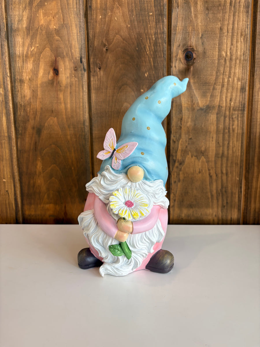 Butterfly Daisy Gnome