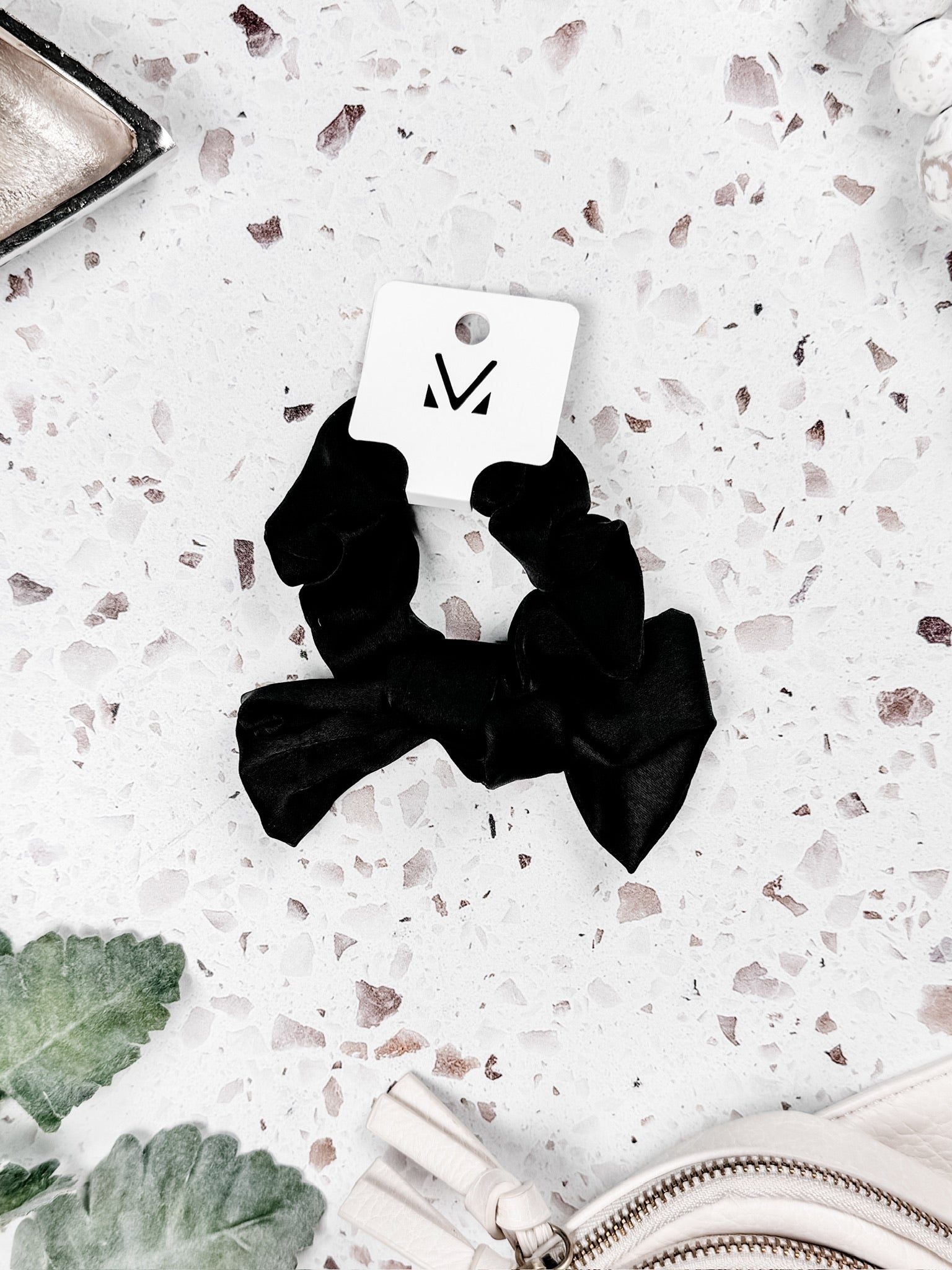 WAREHOUSE Satin Bow Scrunchie