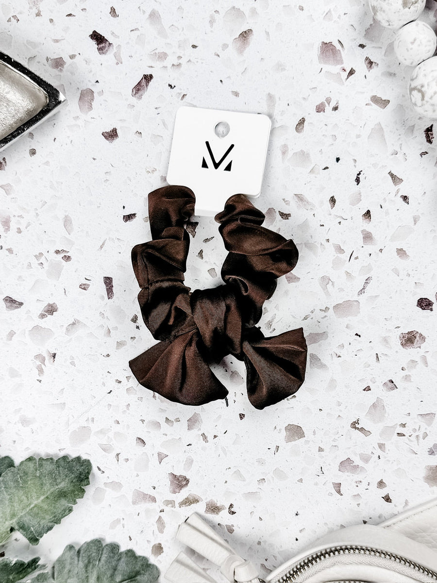 WAREHOUSE Satin Bow Scrunchie