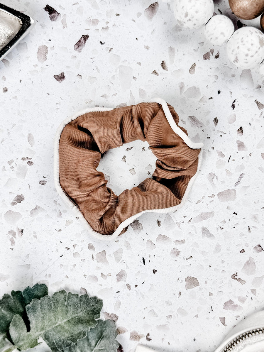 WAREHOUSE Neutral Duo Scrunchies