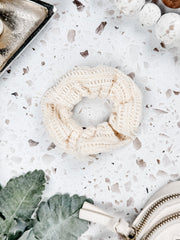 WAREHOUSE Chenille Scrunchie Trio