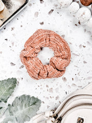 WAREHOUSE Chenille Scrunchie Trio
