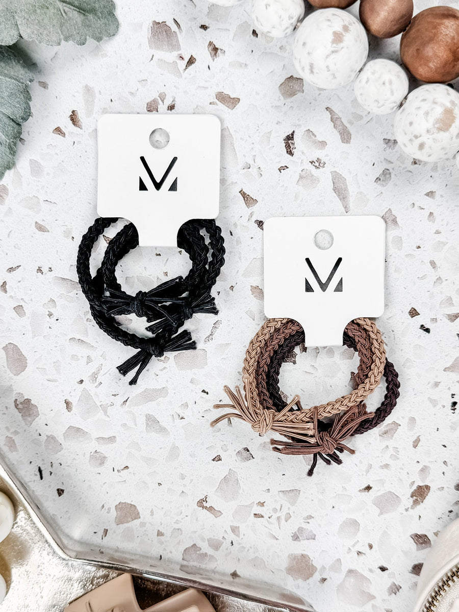 WAREHOUSE Braided Trio Hair Ties