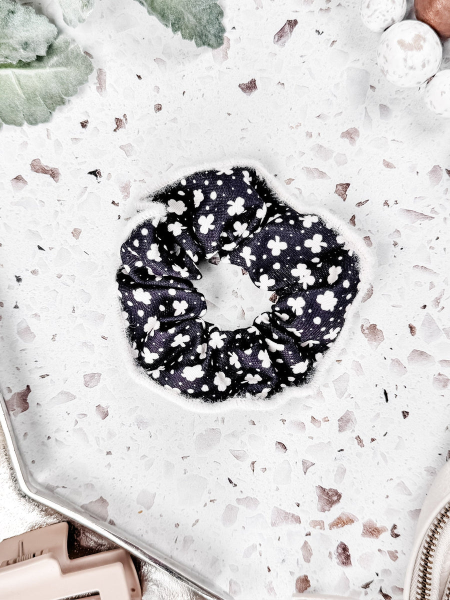 WAREHOUSE Boho Floral Scrunchie Trio