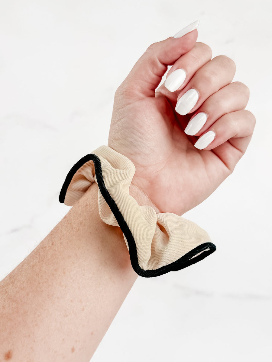 WAREHOUSE Neutral Duo Scrunchies