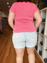 Southwest Patch Cuffed Shorts
