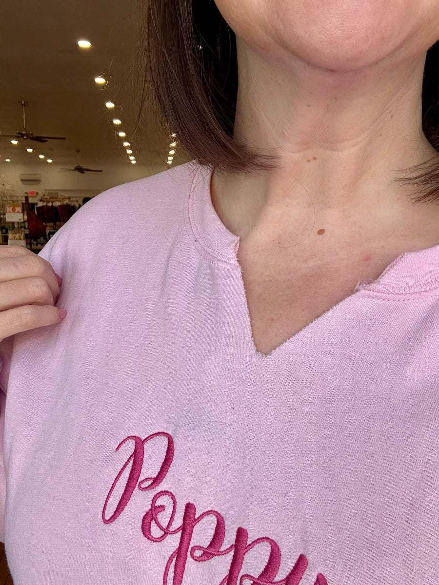 Custom Poppy Anniversary Pullover