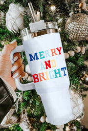 Holiday Tumbler with Handle