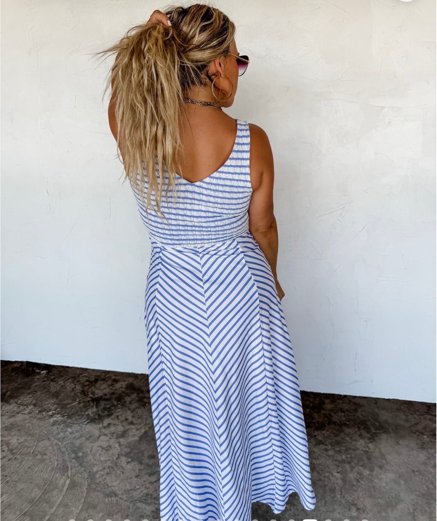 *PREORDER*- Luciana Stripe Dress