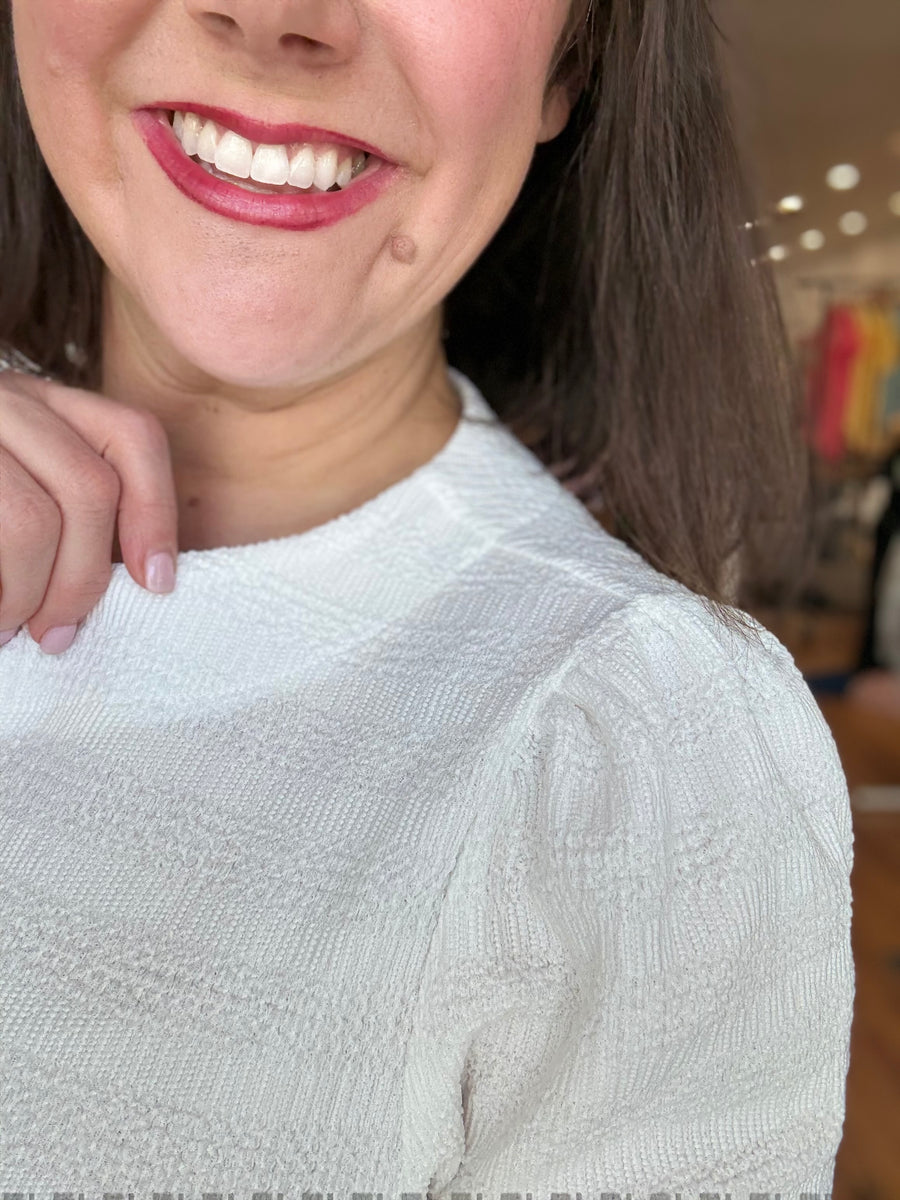 Classic Ivory Blouse