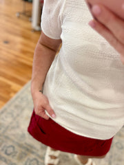 Classic Ivory Blouse