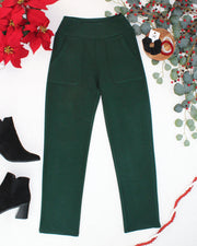 WAREHOUSE ONLY Luxe Ankle Bottoms- Evergreen