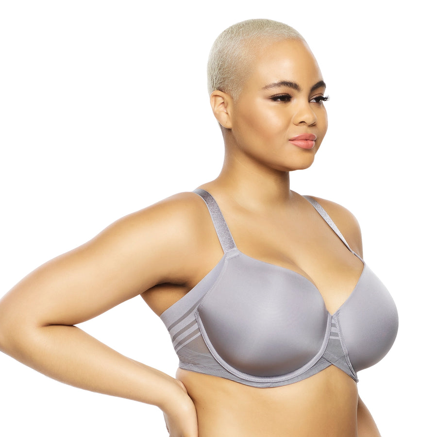 Marvelous Side Smoothing T-Shirt Bra - Sleet FINAL SALE