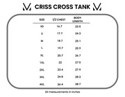 IN STOCK Criss Cross Tank - Lime Green FINAL SALE