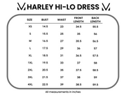 WAREHOUSE ONLY Harley High-Low Dress - Navy Citrus FINAL SALE