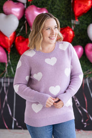 WAREHOUSE Endless Love Sweater - Lavender