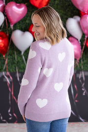 WAREHOUSE Endless Love Sweater - Lavender