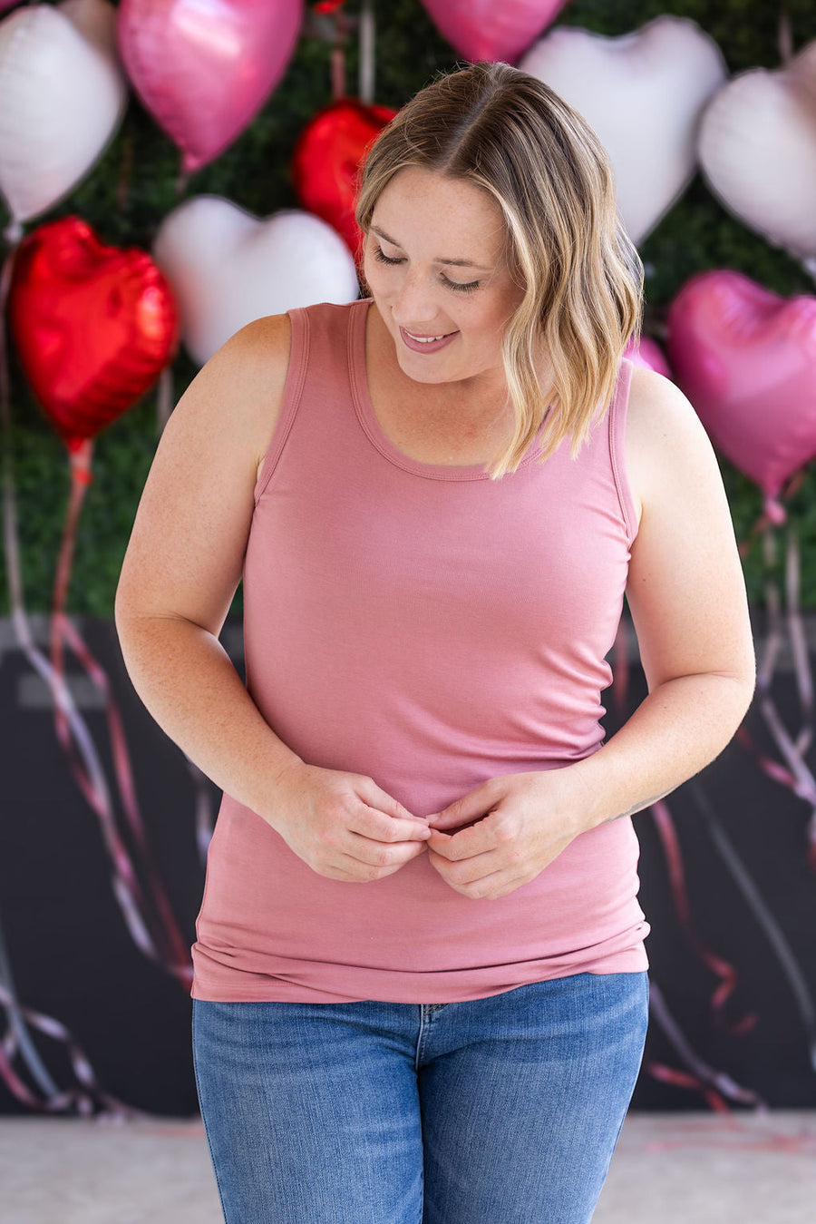 WAREHOUSE Ava Tank - Rose