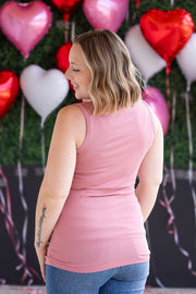 WAREHOUSE Ava Tank - Rose