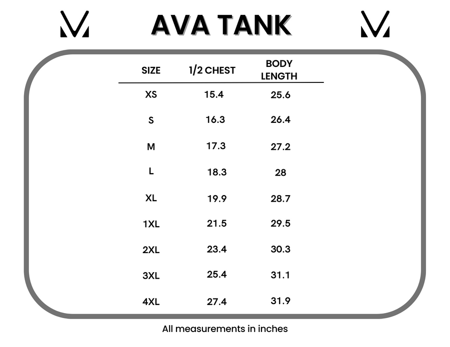IN STOCK Ava Tank - Red Freedom Stars