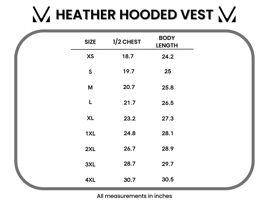 WAREHOUSE ONLY Heather Geometric Hooded Vest - Mustard