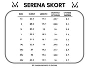 Serena Luxe Skort - Red