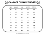 WAREHOUSE ONLY Candice Crinkle Shorts - Light Green FINAL SALE