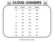 WAREHOUSE ONLY Cloud Joggers - Black