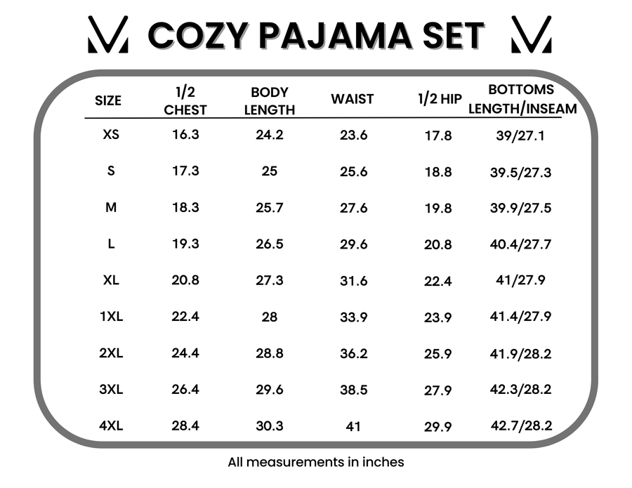 WAREHOUSE ONLY Cozy Pajama Set - Blushwood Floral