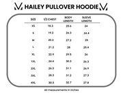 WAREHOUSE ONLY Hailey Pullover Hoodie - Autumn Watercolor and Brick