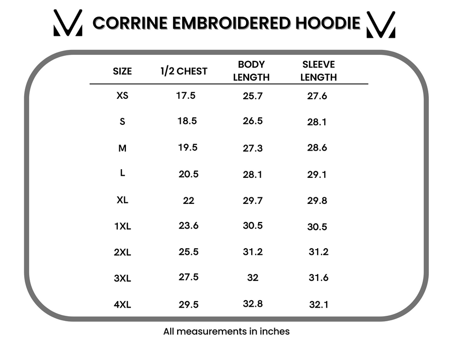 WAREHOUSE ONLY Corrine Embroidered Hoodie - Freedom Over Everything FINAL SALE