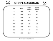 WAREHOUSE Stripe Cardigan - 4th of July