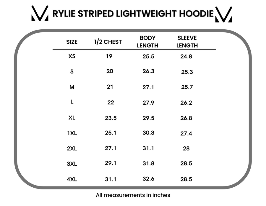 WAREHOUSE Rylie Striped Lightweight Hoodie - Cream and Peach