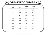 WAREHOUSE ONLY Open Knit Cardigan - Purple