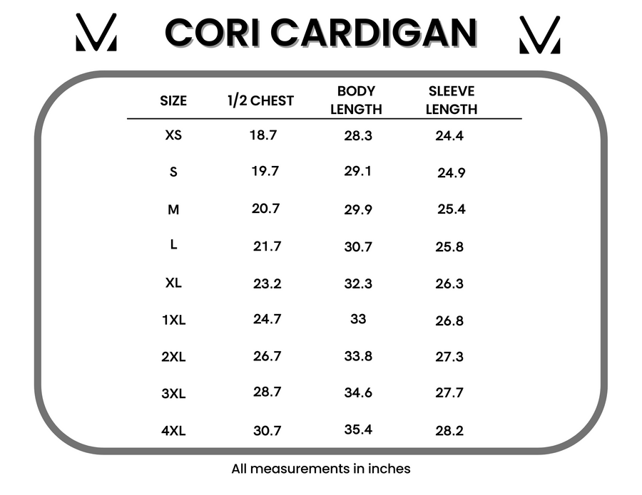 WAREHOUSE ONLY Cori Cardigan - Mocha