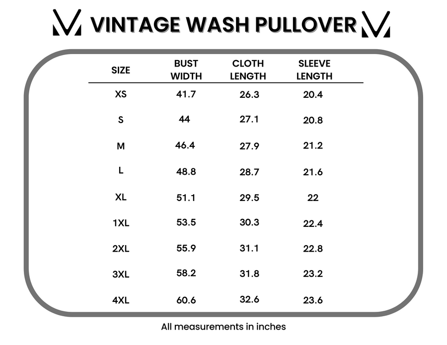 WAREHOUSE ONLY Vintage Wash Pullover - Olive