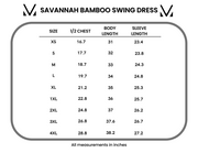 WAREHOUSE Savannah Bamboo Swing Dress - Black