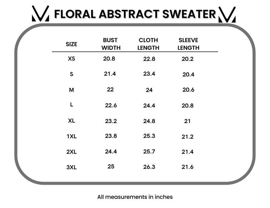 WAREHOUSE Floral Abstract Sweater - Grey