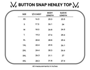 WAREHOUSE Button Snap Henley Top - Tan Micro Floral