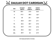 WAREHOUSE Dalilah Dot Cardigan - Forest Green